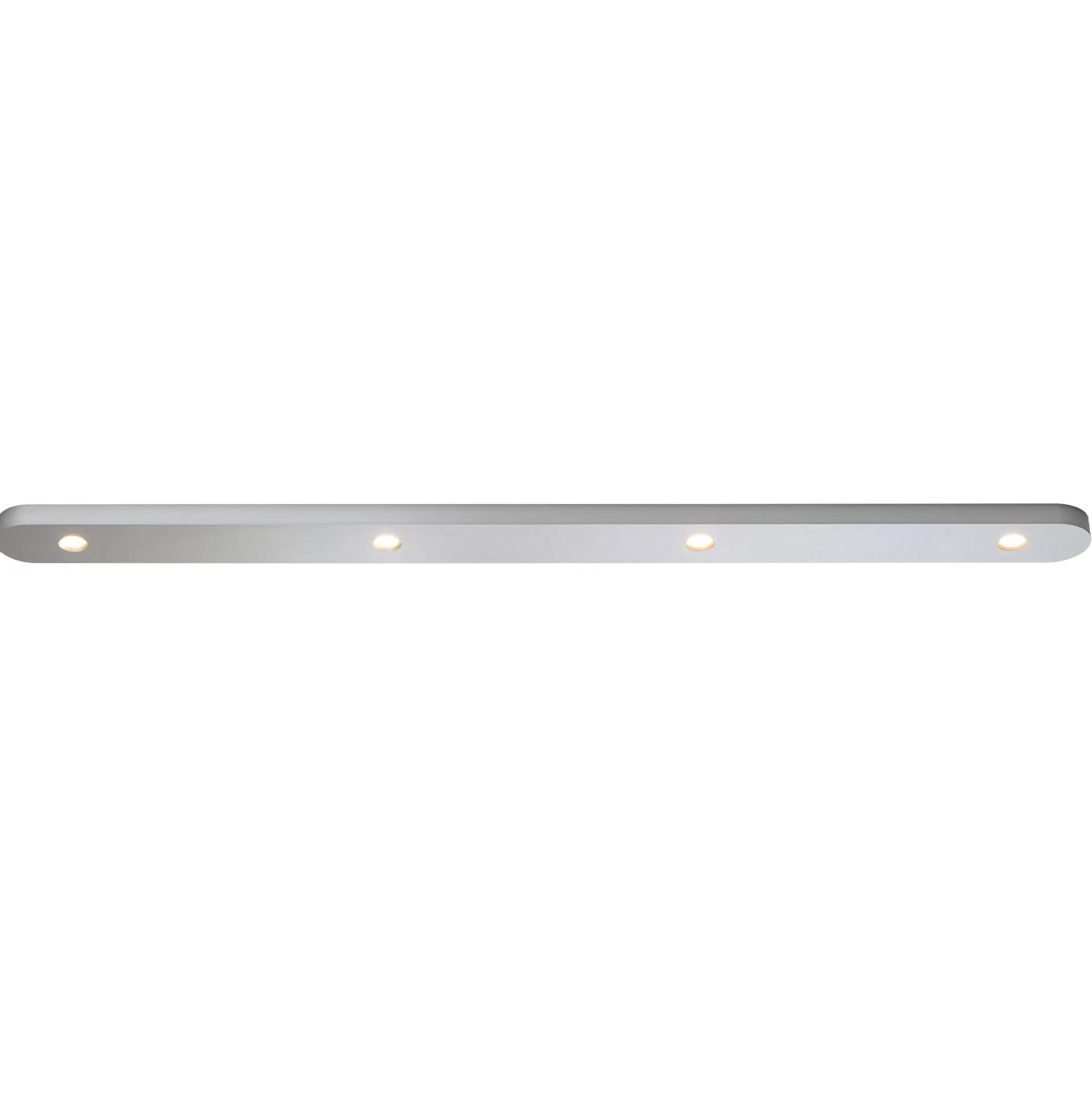 Bopp Close LED-Deckenleuchte vierflammig, alu