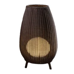 Bover Amphora 01 Terrassenleuchte, rattan brown