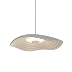Bover LED-Einbau-Hängelampe Valentina S24, grau/weiß