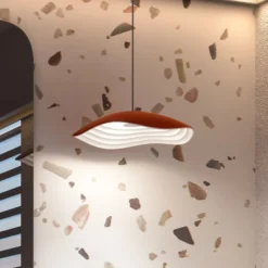 Bover LED-Einbau-Hängelampe Valentina S24, terracotta/weiß