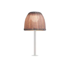 Bover LED-Tischlampe Atticus, naturweiß/beige, Höhe 50 cm