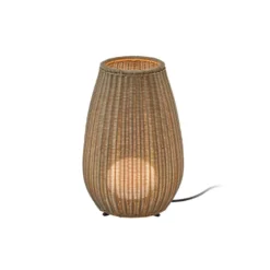 Bover LED-Tischleuchte Amphora, braun/beige Höhe 47 cm