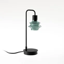 Bover LED-Tischleuchte Drop M/36, grün/schwarz, 2.700 K