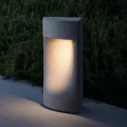 Bover Moai B/35 LED-Sockelleuchte, 35 cm Höhe