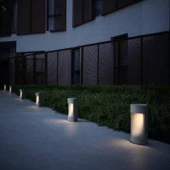 Bover Moai B/35 LED-Sockelleuchte, 35 cm Höhe