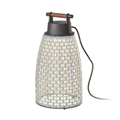 Bover Nans M/49 LED-Tischleuchte für außen, beige