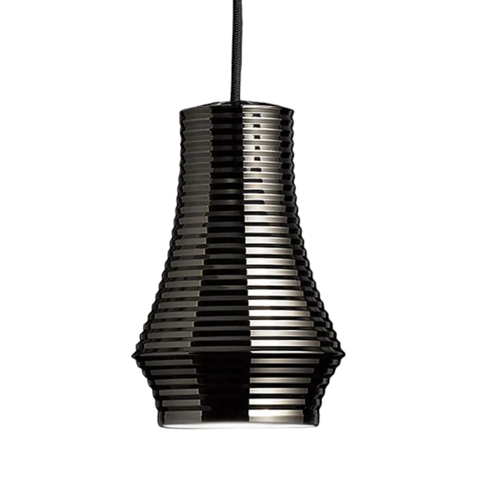 Bover Tibeta 01 - LED-Hängeleuchte, chrom-schwarz