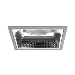 BRUMBERG Apollo Maxi facettiert, eckig, DALI, 3.500K, silber
