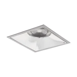 BRUMBERG Apollo Maxi, Reflektor glatt, eckig, 4.000K silber