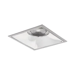 BRUMBERG Apollo Mega, glatt, eckig, 4.000 K, silber