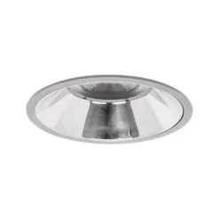 BRUMBERG Apollo Mega, glatt, rund, DALI, 3.500 K, silber