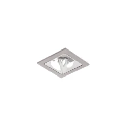 BRUMBERG Apollo Micro, glatt, eckig, DALI, 3.000 K, silber