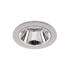 BRUMBERG Apollo Micro, glatt, rund, DALI, 4.000 K, silber
