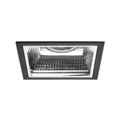 BRUMBERG Apollo Midi, facettiert, eckig, 4.000 K, schwarz