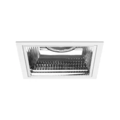 BRUMBERG Apollo Midi, facettiert, eckig, 3.000 K, weiß