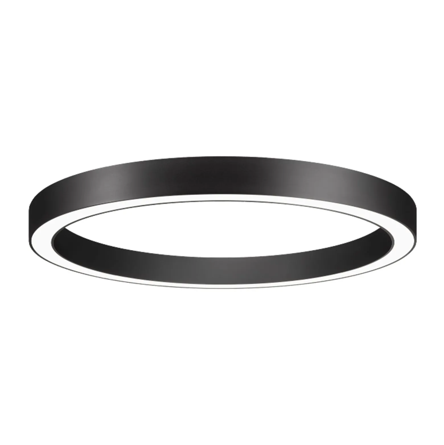 BRUMBERG Biro Circle Ring, Ø 60 cm, Casambi, schwarz, 840