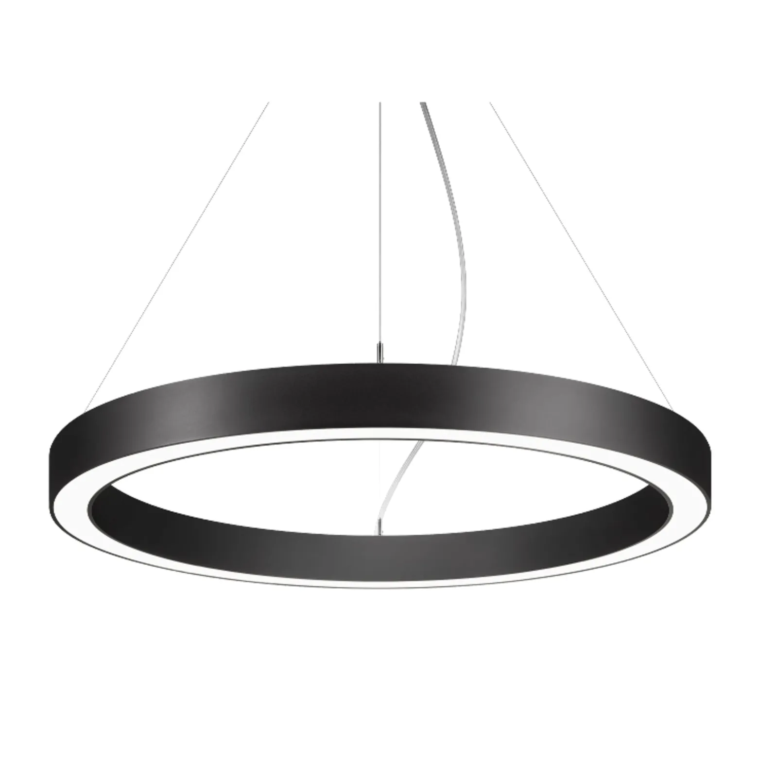 BRUMBERG Biro Circle Ring10 Ø45cm up/down DALI schwarz 3000K