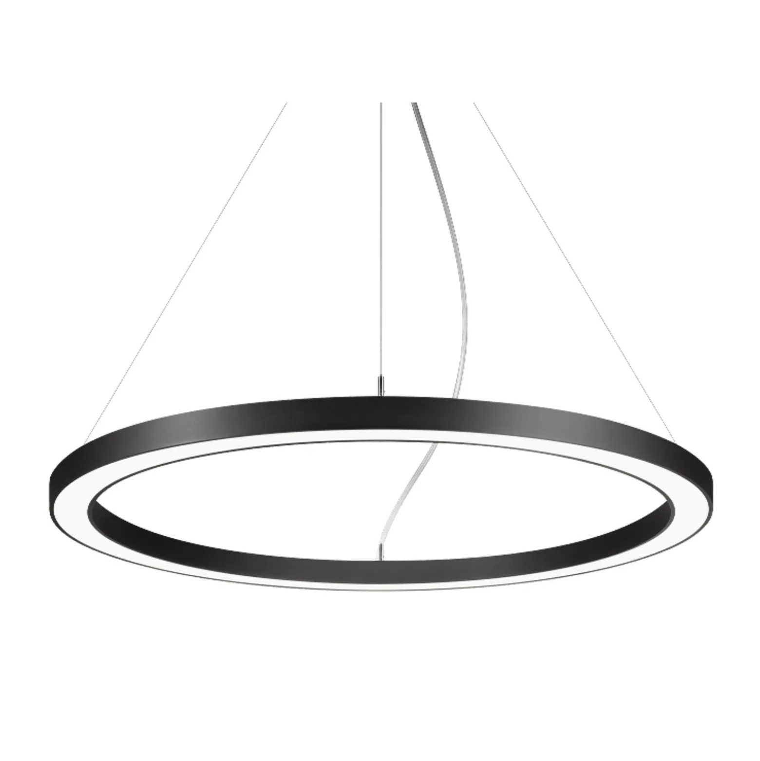 BRUMBERG Biro Circle Ring5 direkt Ø 45 cm on/off schwarz 840
