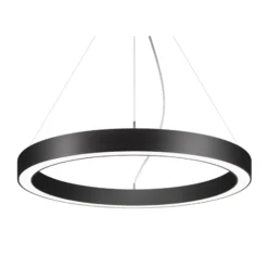 BRUMBERG Biro Circle Ring10 direkt DALI Ø 45cm schwarz 4000K