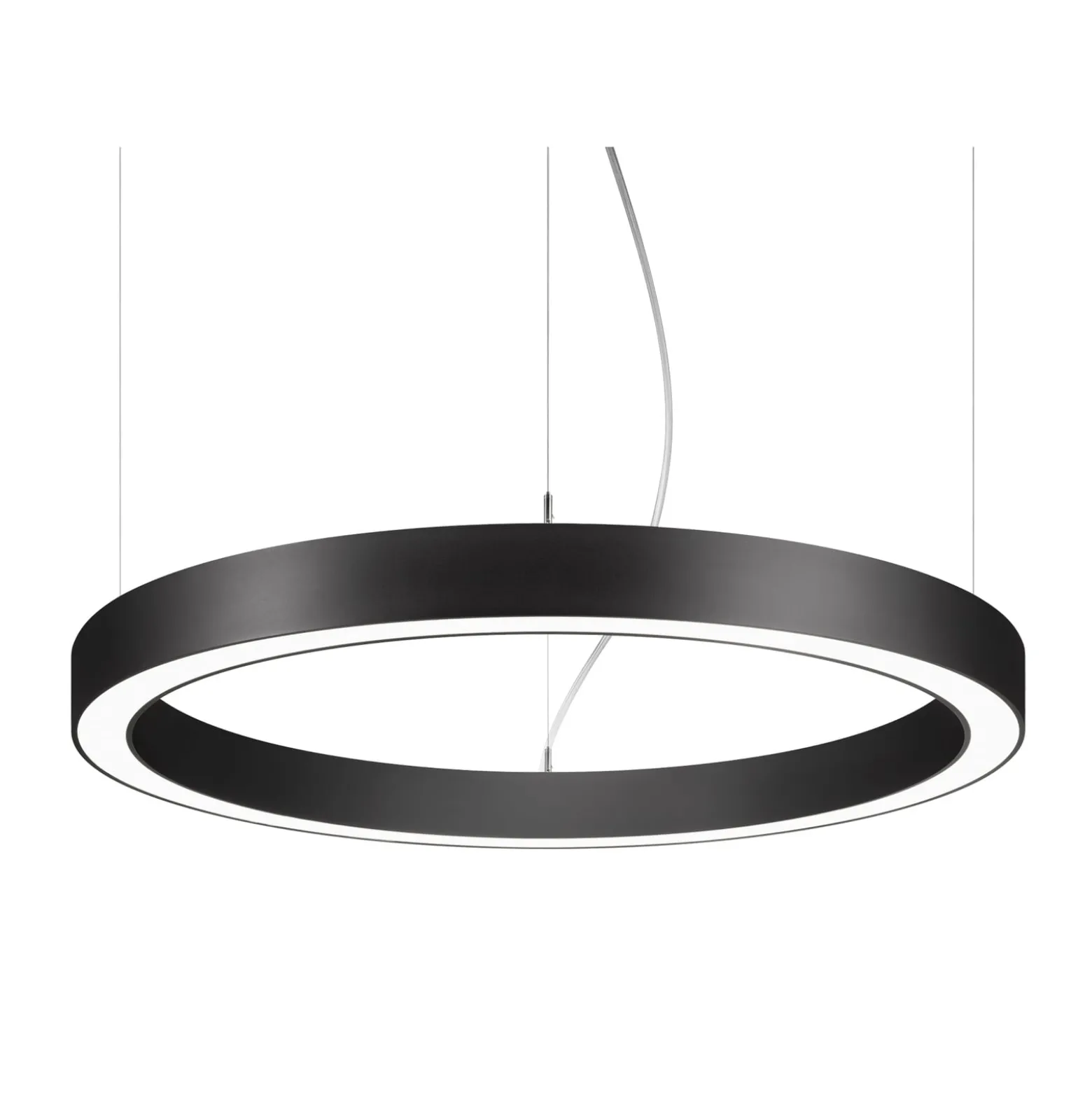 BRUMBERG Biro Circle Ring10 up/down Ø 60 cm DALI schwarz 840