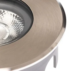 BRUMBERG Hybride Flat LED-Bodeneinbauleuchte, 11cm