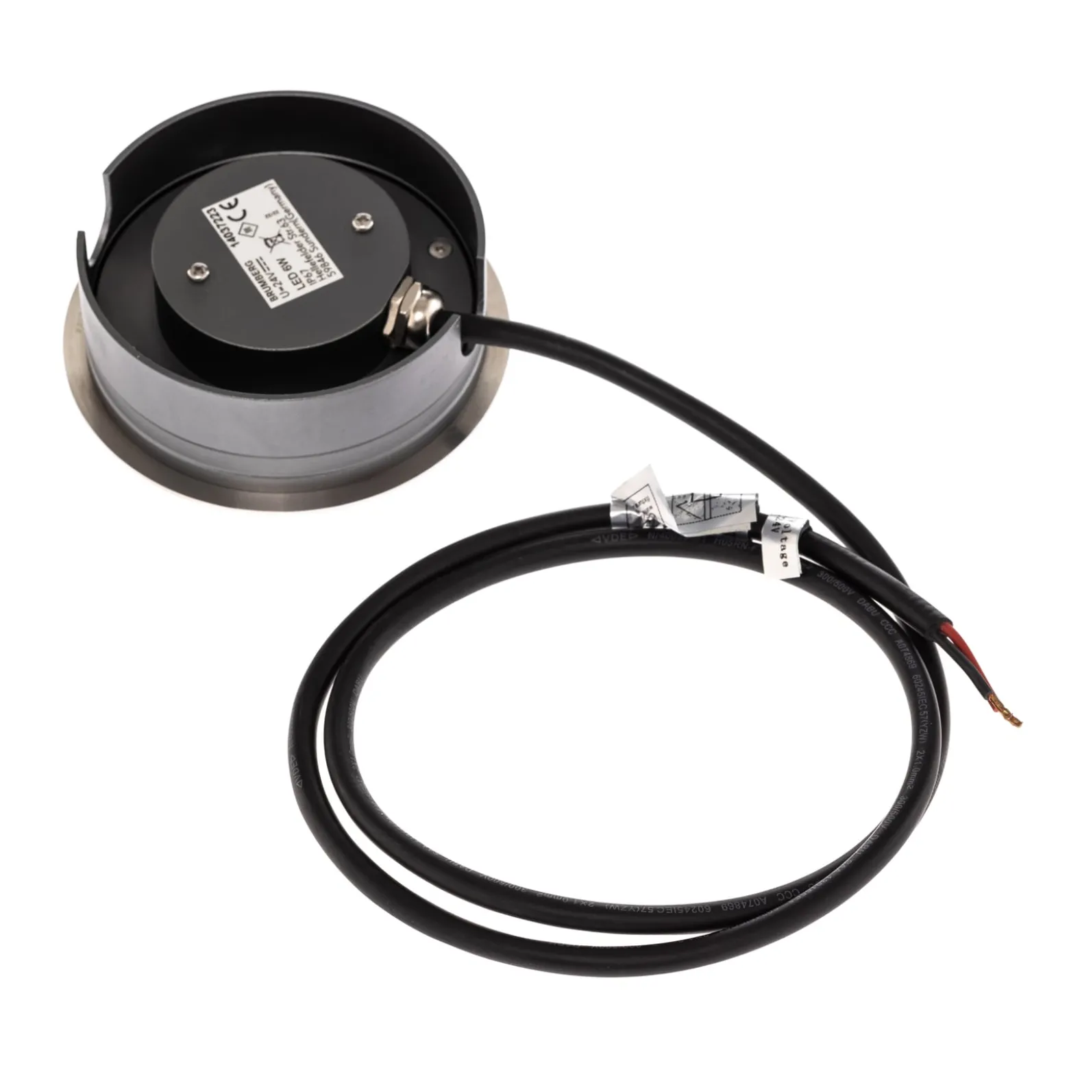 BRUMBERG Hybride Flat LED-Bodeneinbauleuchte, 11cm