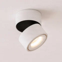BRUMBERG LED-Deckenstrahler Circle Maxi, Ø 10 cm, weiß