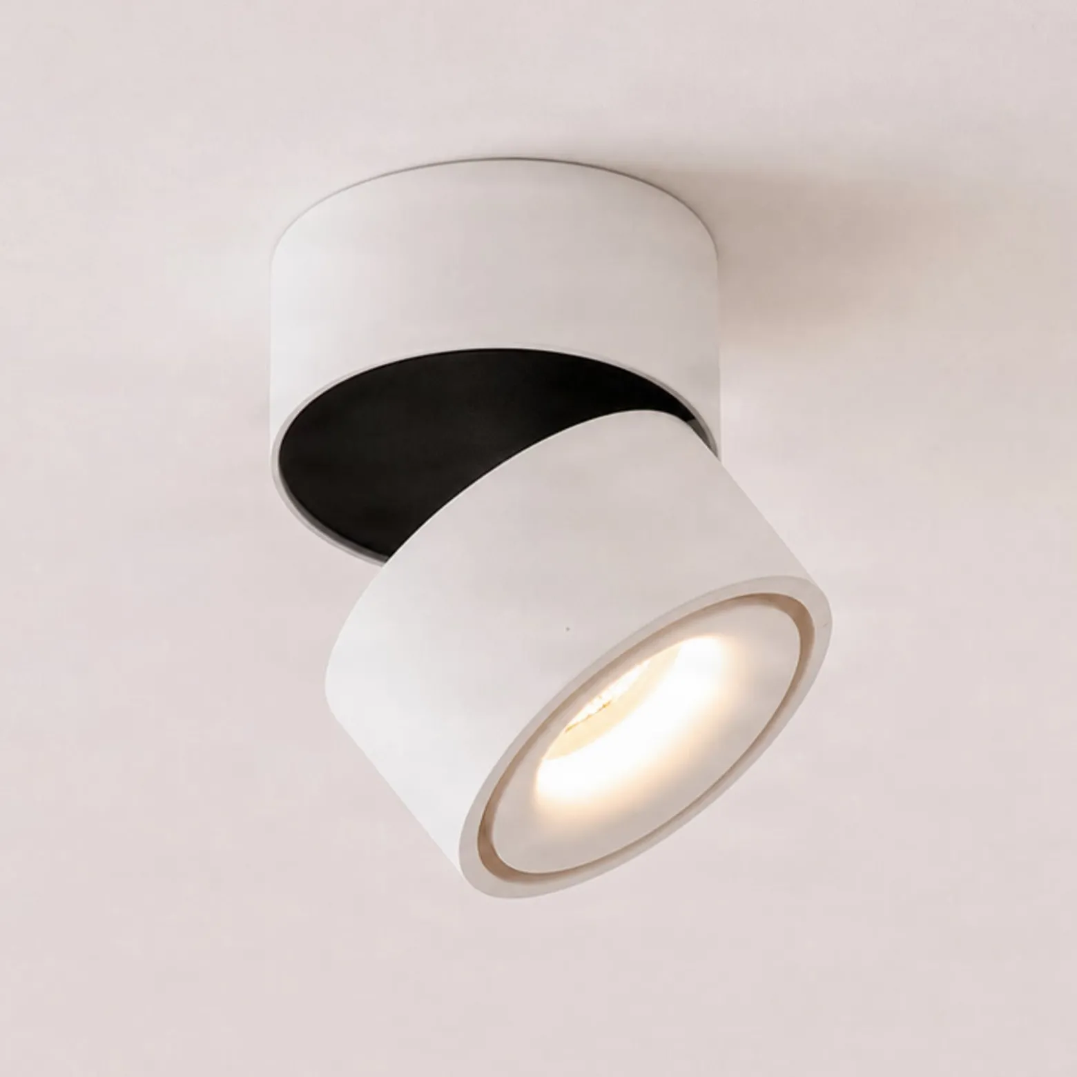 BRUMBERG LED-Deckenstrahler Circle Maxi, Ø 10 cm, weiß