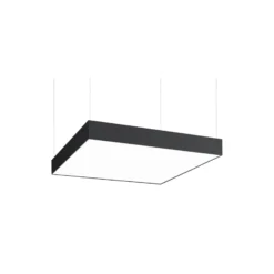 BRUMBERG LED-Hängeleuchte Biro Square on/off, schwarz, 3000K