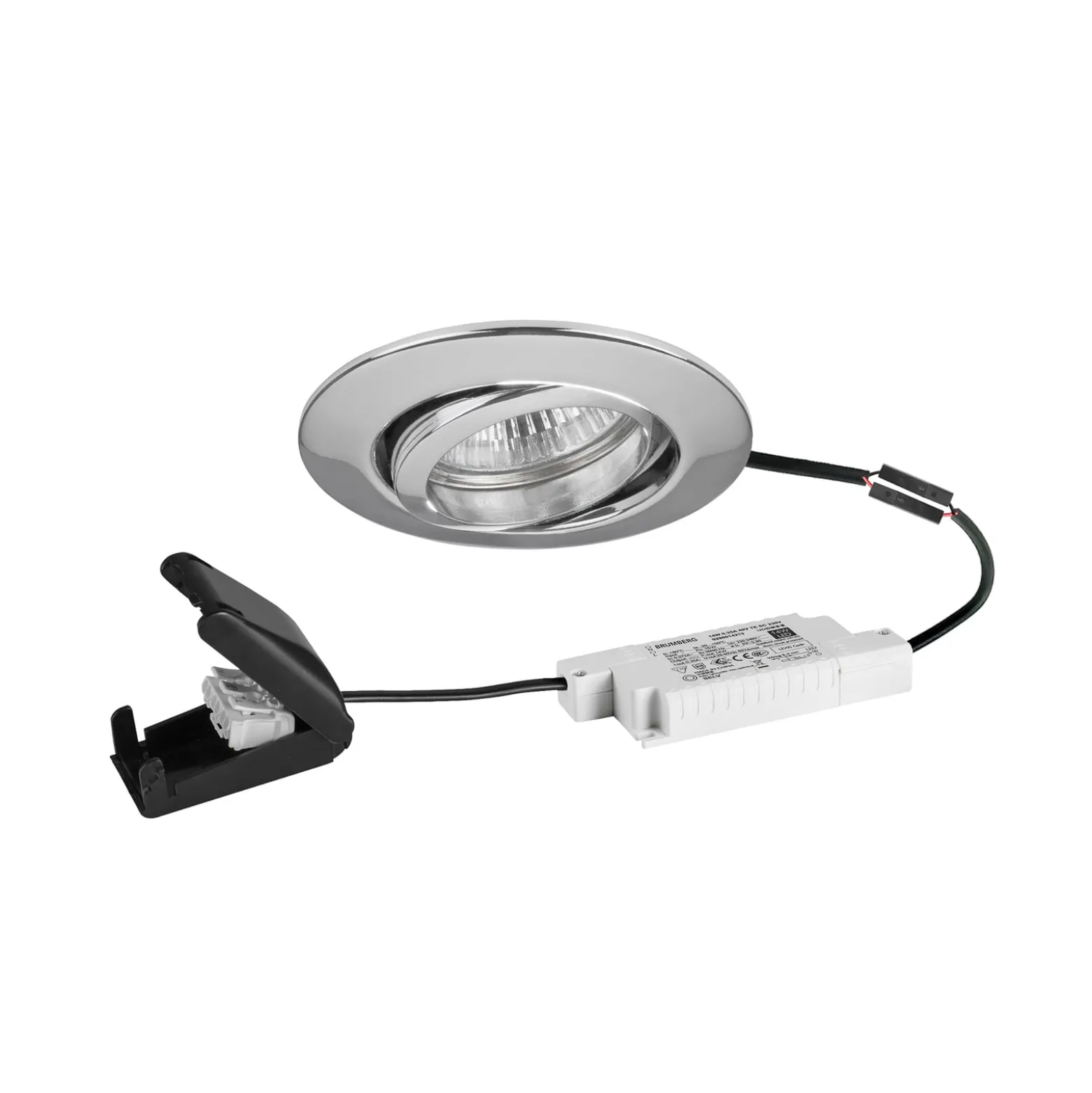BRUMBERG Spot BB13 dim2warm RC-dim Anschlussbox, chrom