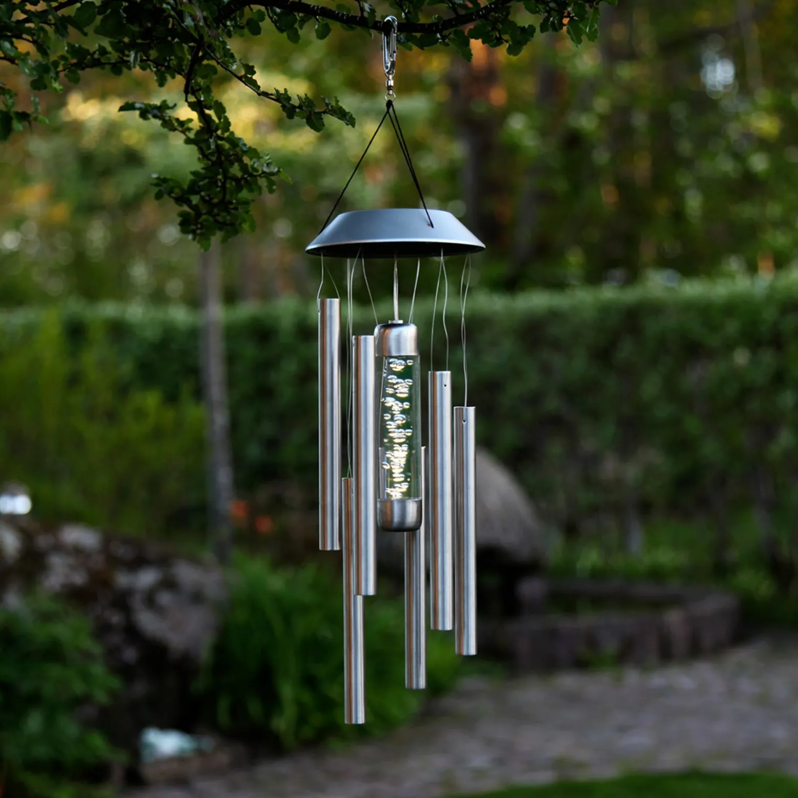 Bubbly - dekoratives Windspiel mit Beleuchtung