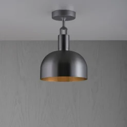 Buster + Punch Forked Decke Stahl gunmetal Ø 25 cm