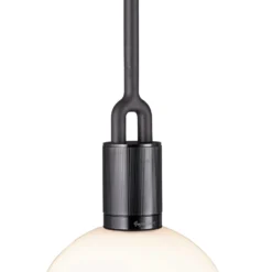 Buster + Punch Forked Pendel Ø 29 cm gunmetal/opal