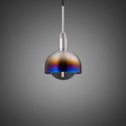 Buster + Punch Forked Stahl burnt/Rauchglas Ø 25cm