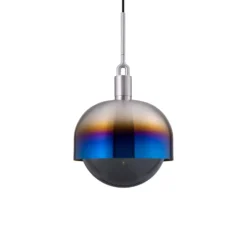 Buster + Punch Forked Stahl burnt/Rauchglas Ø 34cm