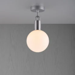Buster + Punch Forked Stahl/Glas opal Ø 20cm