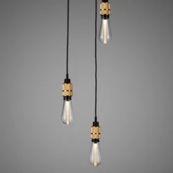 Buster + Punch Hooked 3.0 nude Pendellampe messing