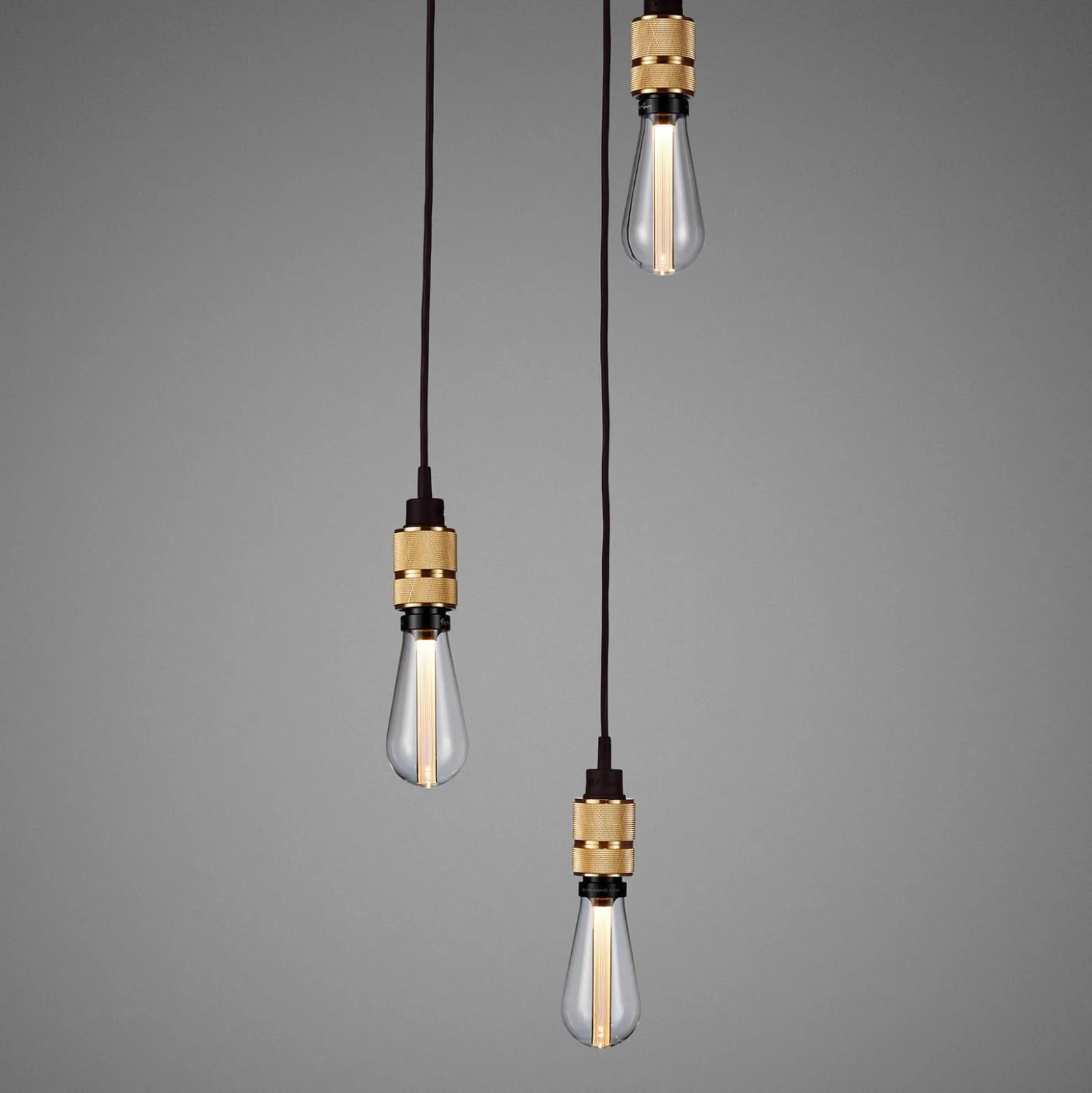 Buster + Punch Hooked 3.0 nude Pendellampe messing