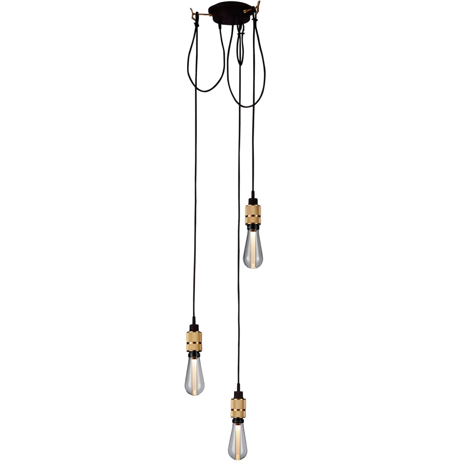 Buster + Punch Hooked 3.0 nude Pendellampe messing