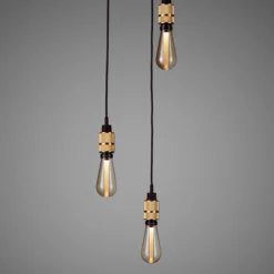 Buster + Punch Hooked 3.0 nude Pendellampe messing