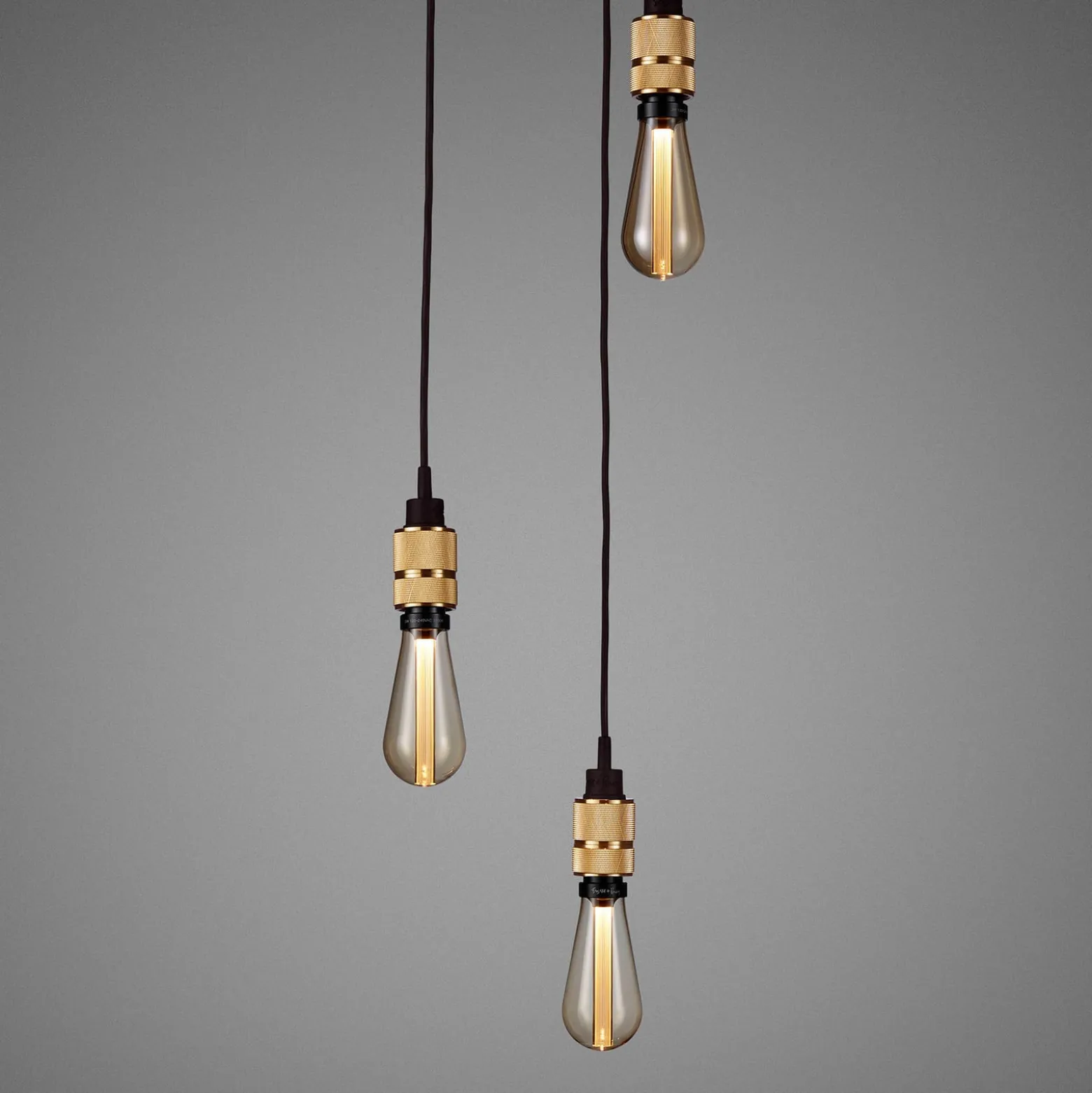 Buster + Punch Hooked 3.0 nude Pendellampe messing