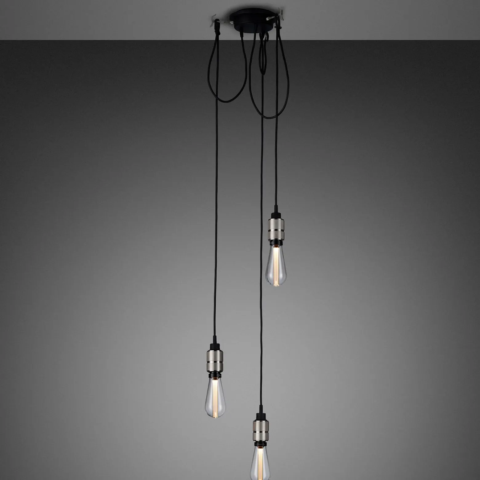 Buster + Punch Hooked 3.0 nude Pendellampe stahl