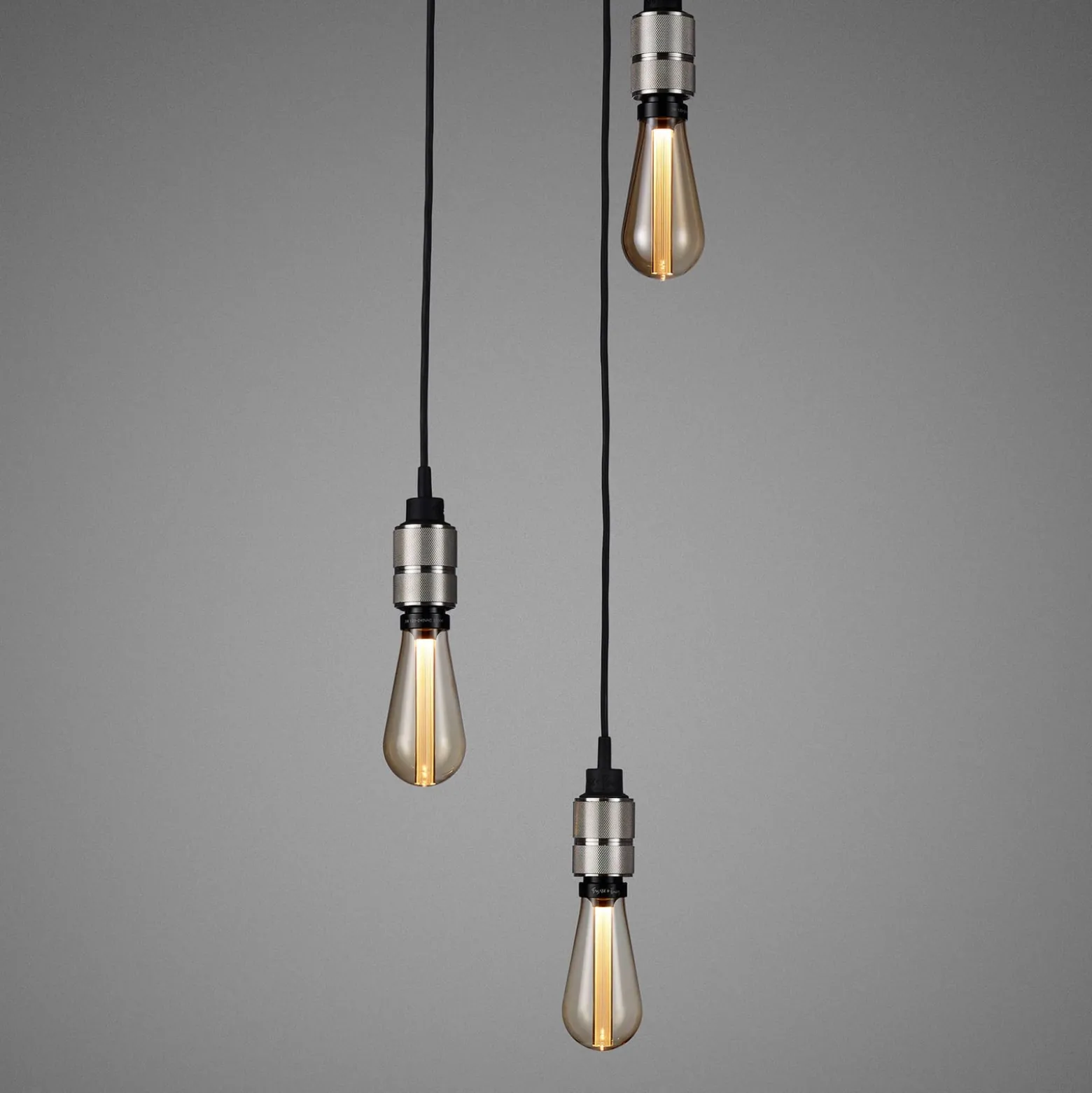 Buster + Punch Hooked 3.0 nude Pendellampe stahl
