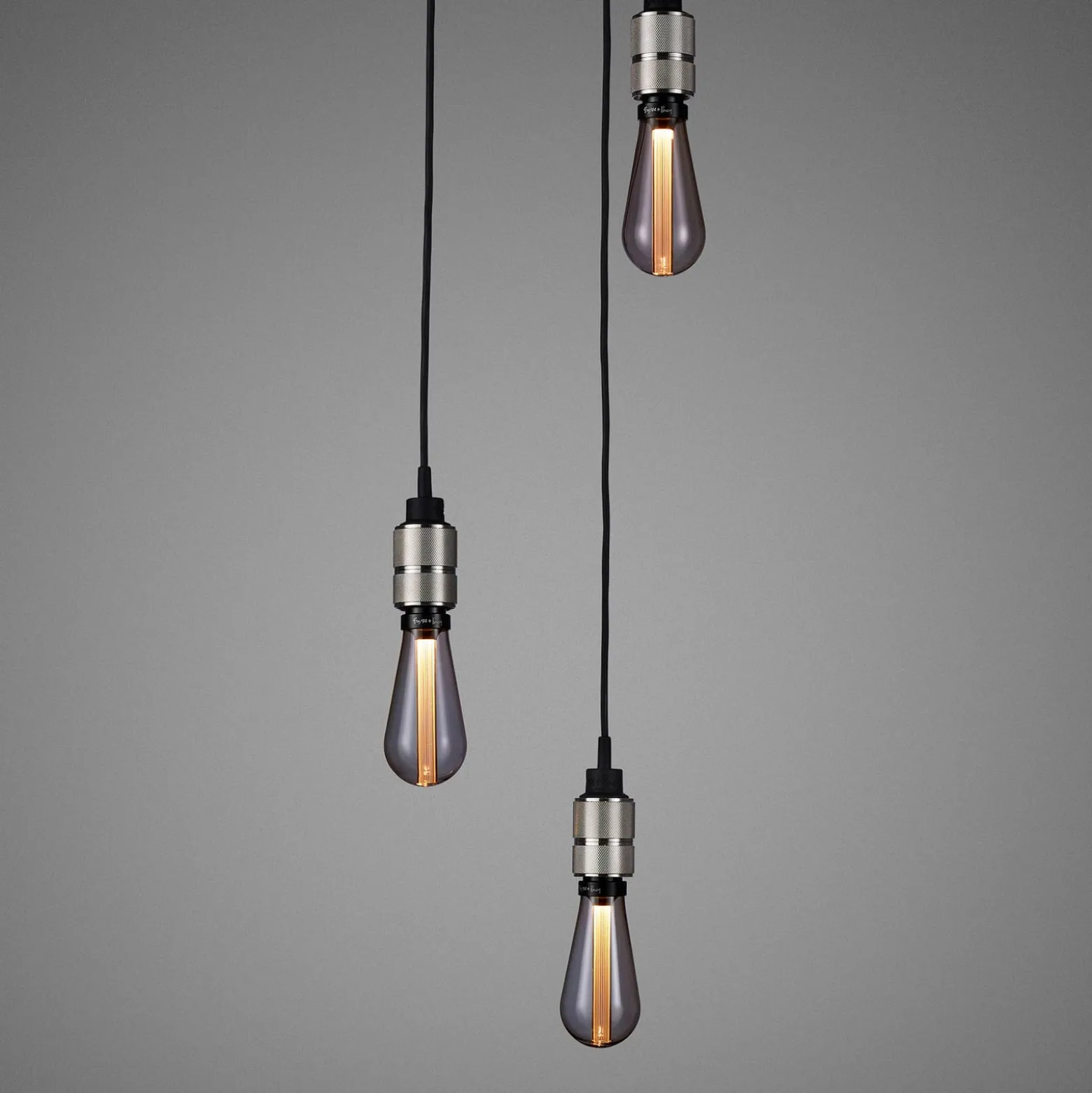 Buster + Punch Hooked 3.0 nude Pendellampe stahl