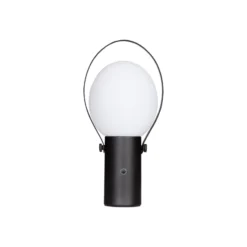By Rydéns Bari LED-Akkutischlampe IP44 sandschwarz