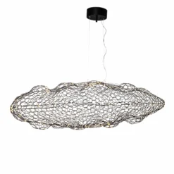 By Rydéns Hayden LED-Hängelampe schwarz matt 76cm