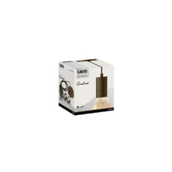Calex Retro Pendelleuchte, 1-flammig, bronze