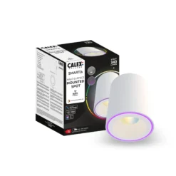 Calex Smart Halo Spot LED-Deckenstrahler, weiß