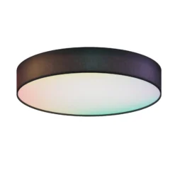 Calex Smart LED-Deckenleuchte Fabric, Ø 40 cm, RGBW, dimmbar