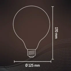 Calex Smart LED-Globelampe Filament E27 G95 7W CCT 2er-Set